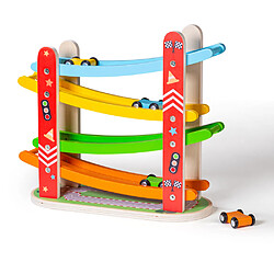 Bigjigs Toys Jouet de course sur rampe de voiture