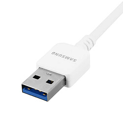 Acheter Cable d'origine 3A Samsung Ref : ET-DQ11Y0WE - Blanc