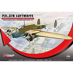 PZL.37B Luftwaffe Germ.Vers. Okecie 1940 - 1:48e - Mirage Hobby