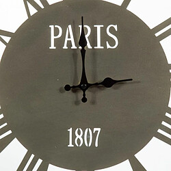 Avis Horloge Murale Alexandra House Living Noir Métal 5 x 60 x 46 cm