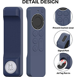 Avis SANAG etui Pour Apple Tv 4K Hd Siri Remote 3E Generation(2022) / Apple Tv Siri Remote 2E Generation(2021) [Support Airtag Integre] Rayures, Absorption Chocs, Accès Complet À Toutes Fonctions