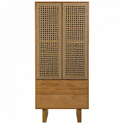 Acheter Armoire Alexandra House Living Marron Corde Bois d'épicéa Bois de paulownia 45 x 170 x 80 cm 45 x 170 x 75 cm