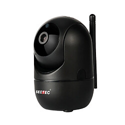 Wewoo Caméra de surveillance étanche noire à la maison intérieure sans fil Wifi Intelligent Suivi automatique de la de réseau HD