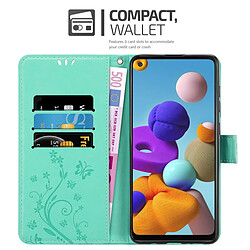 Avis Cadorabo Coque Samsung Galaxy A21s Etui en Turquoise