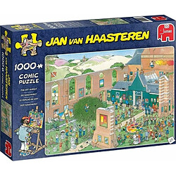 Jumbo- Art Market-1000 Piece Puzzle, 20022, Multicolore