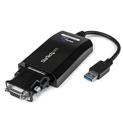 STARTECH Adaptateur vidéo multi-écrans USB 3.0 vers DVI-I ou VGA - Carte graphique externe - M/F - 2048x1152