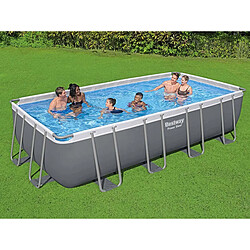 Piscine tubulaire Power Steel rectangulaire 5,49 x 2,74 x 1,22 m - Bestway