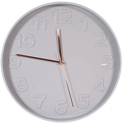 Avis The Home Deco Factory Horloge ronde en plastique Sweet 30.5 cm.