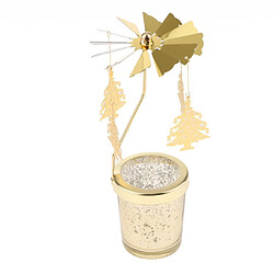 romantique bougeoir rotatif stand spinner photophore arbre de chandelier