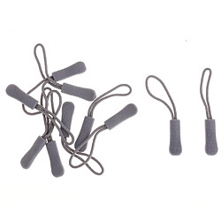 20 pcs antidérapant Zipper Pull Cord Zip Puller Zip Fastener Boucle pour Sac Tissu