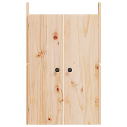 Avis vidaXL Portes de cuisine d'extérieur 50x9x82 cm bois de pin massif