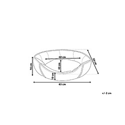 Avis Beliani Lit pour animal CANDIR Lin Gris