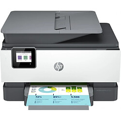 HP OfficeJet Pro Imprimante Tout-en-un HP 9010e, Couleur, Imprimante pour Petit bureau, Impression, copie, scan, fax, HP+; Éligibilité HP Instant Ink; Chargeur automatique de documents; Impression recto-verso 