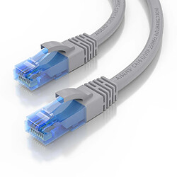 Avis Aisens Câble Réseau Cordon de Raccordement RJ45 Cat.6 UTP AWG26 CCA - 15m - Couleur Grise