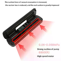 Avis Machine à sceller sous vide automatique, Machine à sceller les sacs sous vide, adaptée aux aliments secs et humides, pour conserver les aliments, prise ue