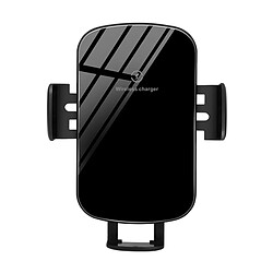 Chargeur De Voiture Sans Fil 15W Qi Support De Support De Téléphone De Serrage Régulier