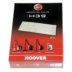 Hoover Boite de 4 sacs H39 DRY JET & WASH WET & DRY