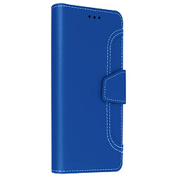 Avizar Housse Samsung Galaxy A72 Étui Folio Portefeuille Fonction Support bleu