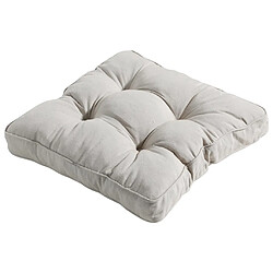 Avis Madison Coussin de siège matelas Panama 47x47 cm Beige clair