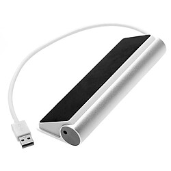 Wewoo Hub USB 3.0 Répartiteur USB en aluminium portatif à haute vitesse 5 ports USB 3.0 USB 3.0, support 2TB pas cher