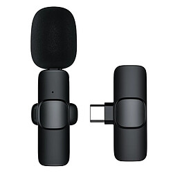 Yonis Microphone Sans Fil USB-C Haute Qualité