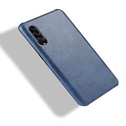 Acheter Wewoo Coque Rigide Pour Galaxy A90 5G antichoc Litchi PC + Etui PU Bleu