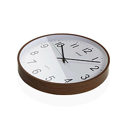 Horloge Murale Versa Plastique Quartz Bois MDF 5 x 35 x 35 cm