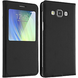 Avizar Etui Clapet Fenêtre Samsung Galaxy A5 - Housse Protection Noir