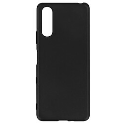 Avizar Coque Sony Xperia 10 III Résistante Silicone Flexible Fine Légère Noir