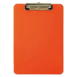 Maul Porte-bloc plastique translucide Néon 31,8 x 22,6 cm - orange