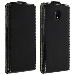 Avizar Housse Samsung Galaxy J5 2017 Etui Clapet Rabat Vertical Porte-carte Noir