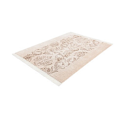 Vidal Tapis de laine 198x150 brun Darya