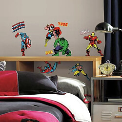 TheDecoFactory Marvel Classic - Stickers rétro