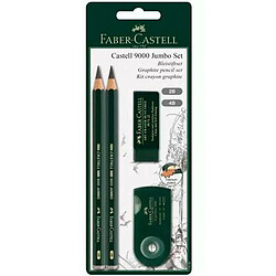 Ensemble de Crayons Faber-Castell Noir 5 Unités