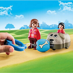 Playmobil® 1 2 3 Wagon chien