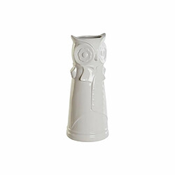 porte-parapluie DKD Home Decor Blanc Dolomite Hibou Moderne 22 x 22 x 52 cm