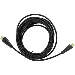 Câble HDMI Connexion Plaquée Or Câble HDMI Mâle-mâle 5 M