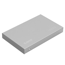 Wewoo Boitier disque dur Boîtier de stockage externe USB3.0 pour / SSD SATA 2,5 pouces argenté de 7 mm & 9,5 mm