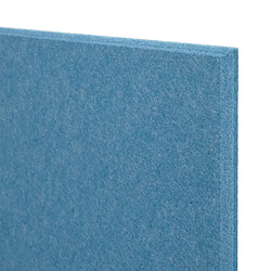 Avis Mendler Jeu de 4 panneaux muraux acoustiques HWC-L52, panneaux muraux acoustiques, insonorisant 1qm surface 50x50cm ~ bleu