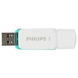 Avis SHOP-STORY - FM08FD70B : Clé USB Philipps 2.0 8Go Snow Edition Vert