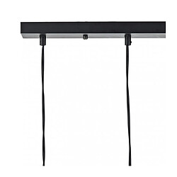 Acheter Luminaire Center Suspension Midi noir mat et cuivre poli 3 ampoules