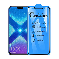 Wewoo Film de verre trempé de céramique à pleine couverture pour colle 2.5D Huawei Y9 2019 / Honor 8X