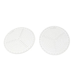 2pcs Outil De Recherche De Centre Boussole à Bois Clair Dessin Cercle De Travail De Tour 8 ""