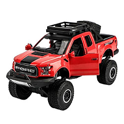 Universal Mini pick-up truck toy 1: 32 pick-up Ford F150 oiseau son et lumière et coulissant modèle de voiture jouet(Rouge)