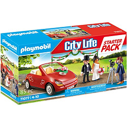 Playmobil® City Life Couple de mariés avec photographe et voiture