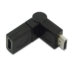 Metronic 460071 - Adaptateur HDMI mâle/fem. pliable