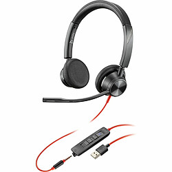 Casques avec Microphone HP Blackwire 3325-M Noir