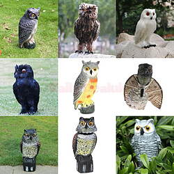 Figurines Hibou sculpture animaux jardin