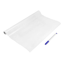 Acheter Autocollants Muraux En Rouleau De Papier De Contact Grand Tableau 45 X 100 Cm Blanc