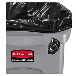 Acheter Rubbermaid Poubelle Slim Jim 60 L Gris